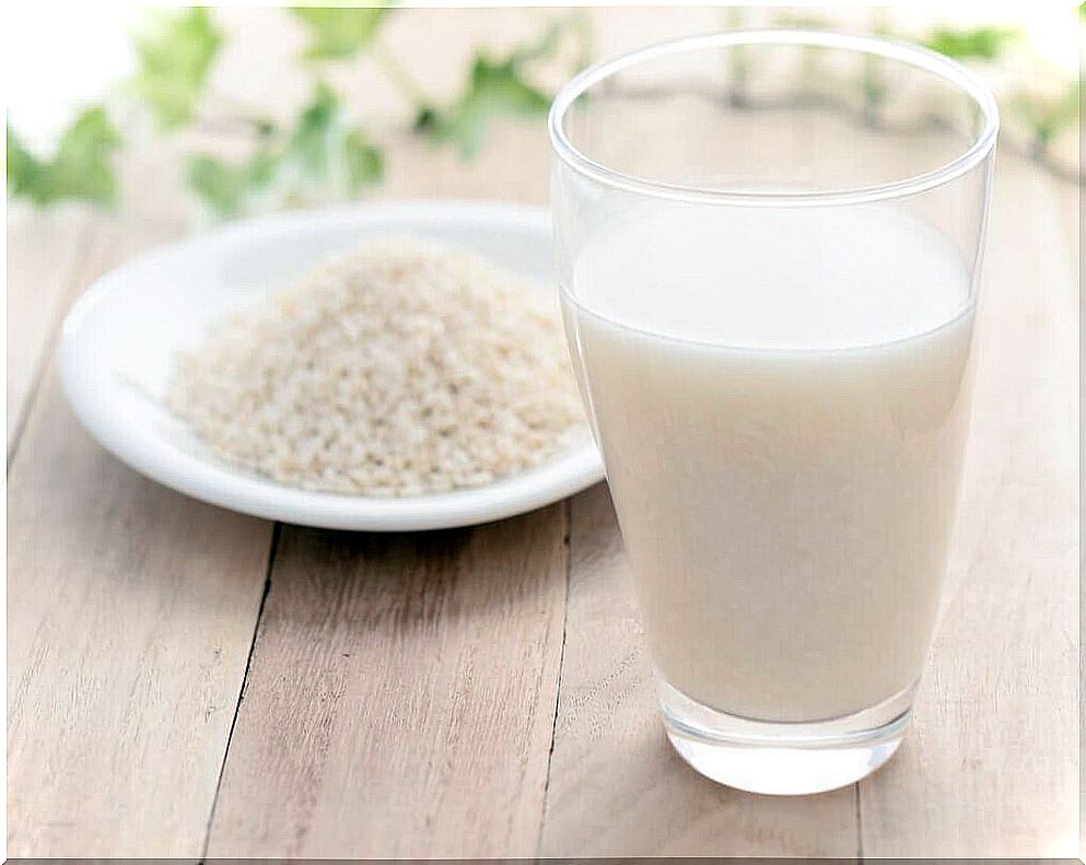 Rice water helps against vomiting