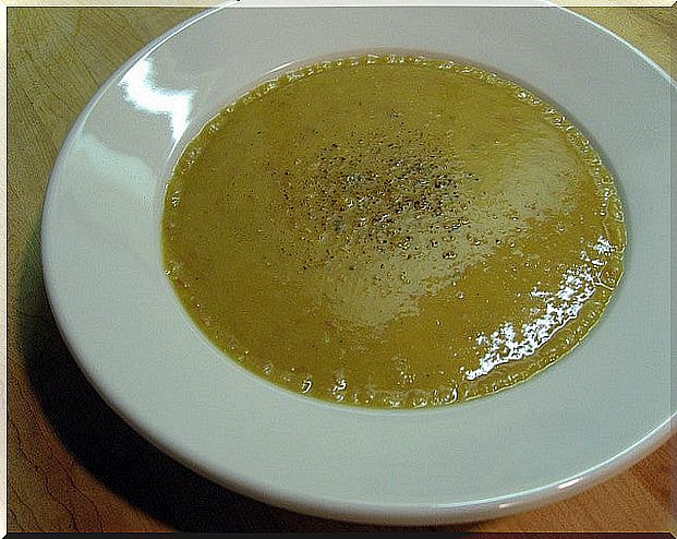 vegetable cream soup