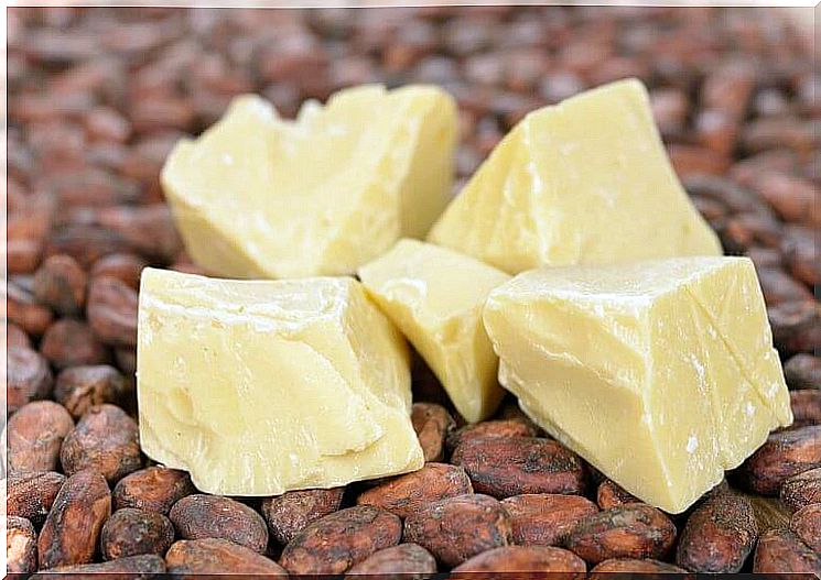 Cocoa butter is a great home remedy for split ends