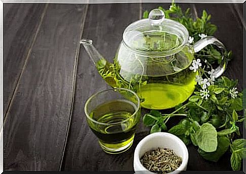 Green tea to improve blood circulation