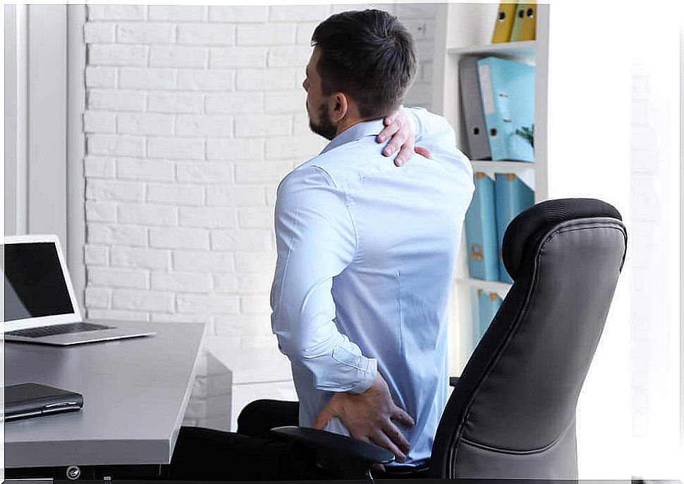 Bad posture can damage your back