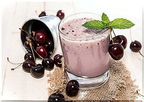 Cherry smoothie