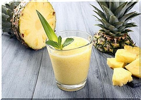 Positive properties of pineapple juice