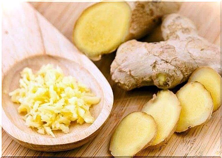 Positive properties of ginger