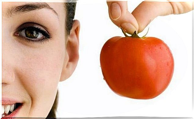 Tomato face mask