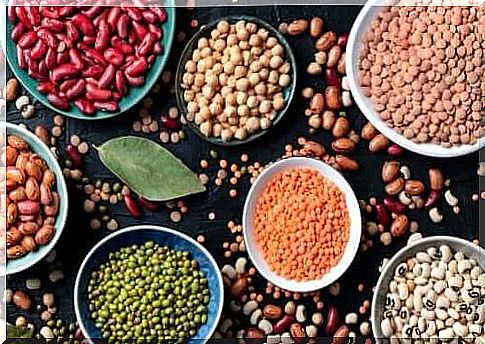 Peas and other legumes