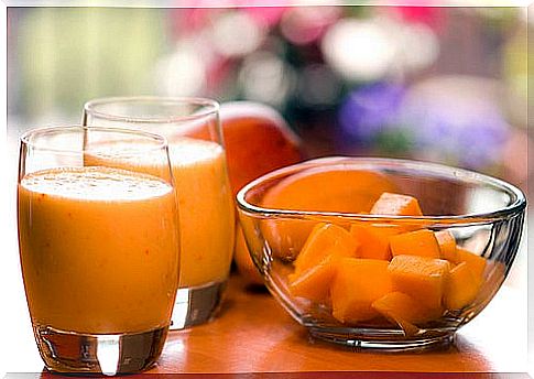 orange smoothie