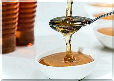 Bee honey baking soda honey syrup